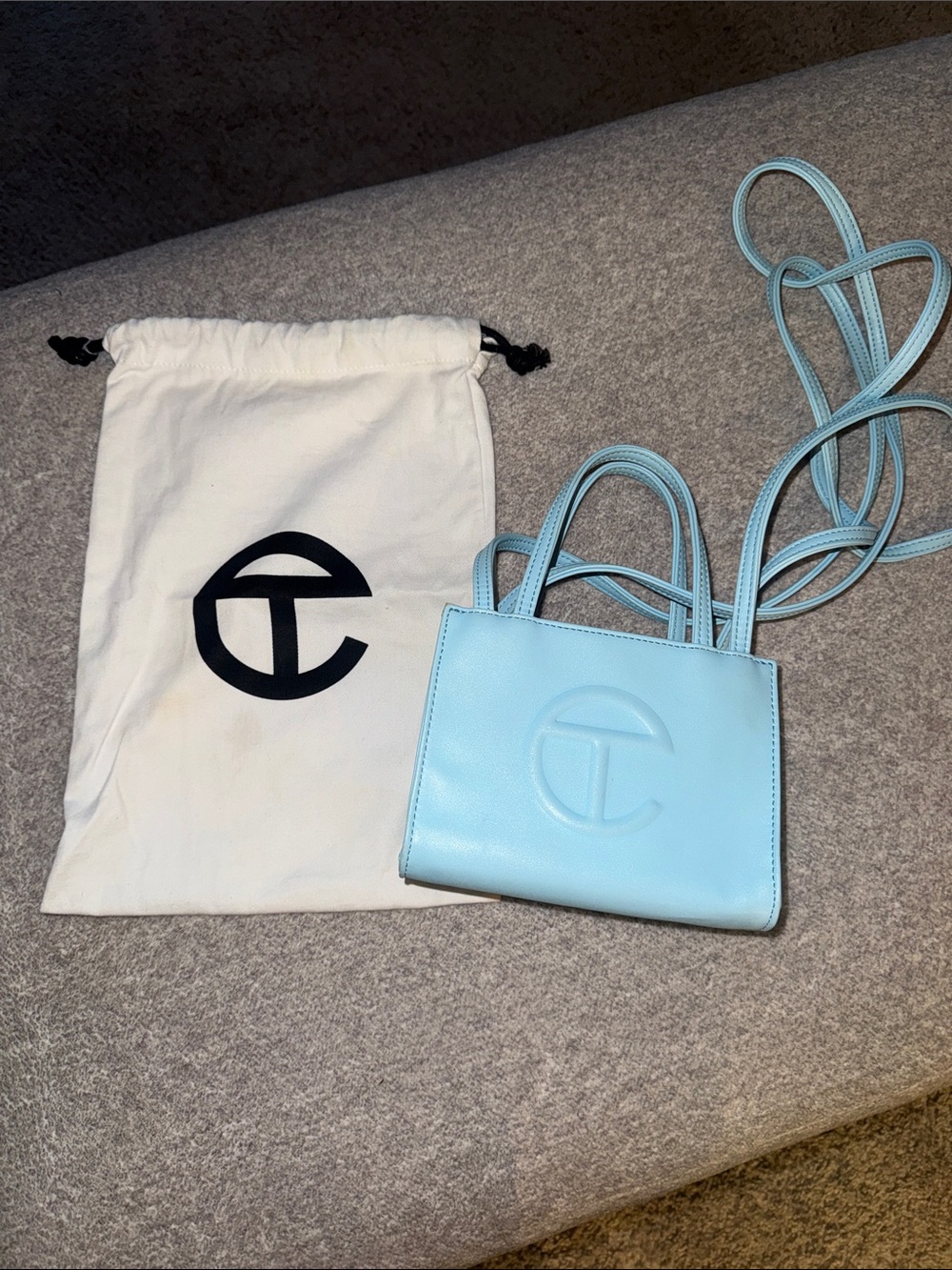 Telfar Pool Blue Small Bag